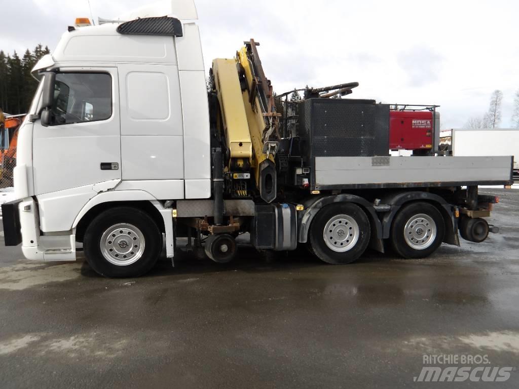 Volvo FH 13 6x2 Crane trucks