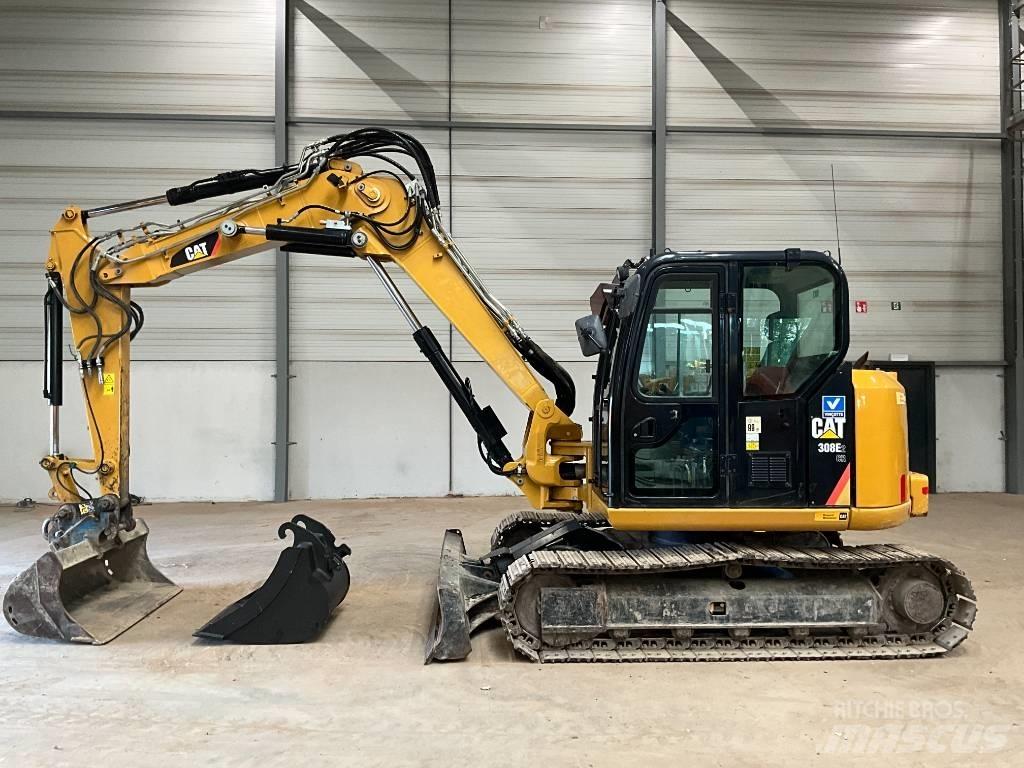 CAT 308 E 2 CR Midi excavators  7t - 12t