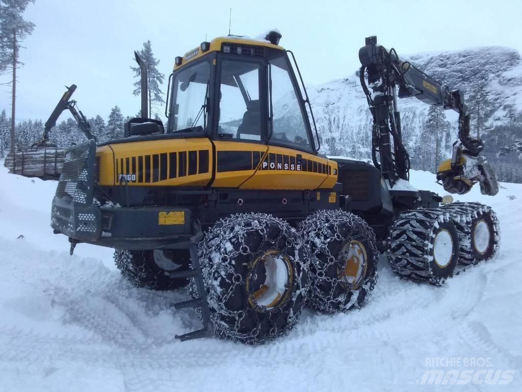 Ponsse Ergo 8W Harvesters