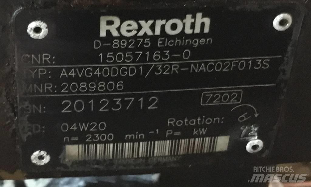 Rexroth A4VG40R Hydraulics