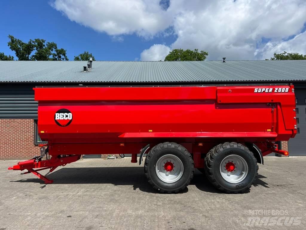 Beco Super 2000 Grain / Silage Trailers