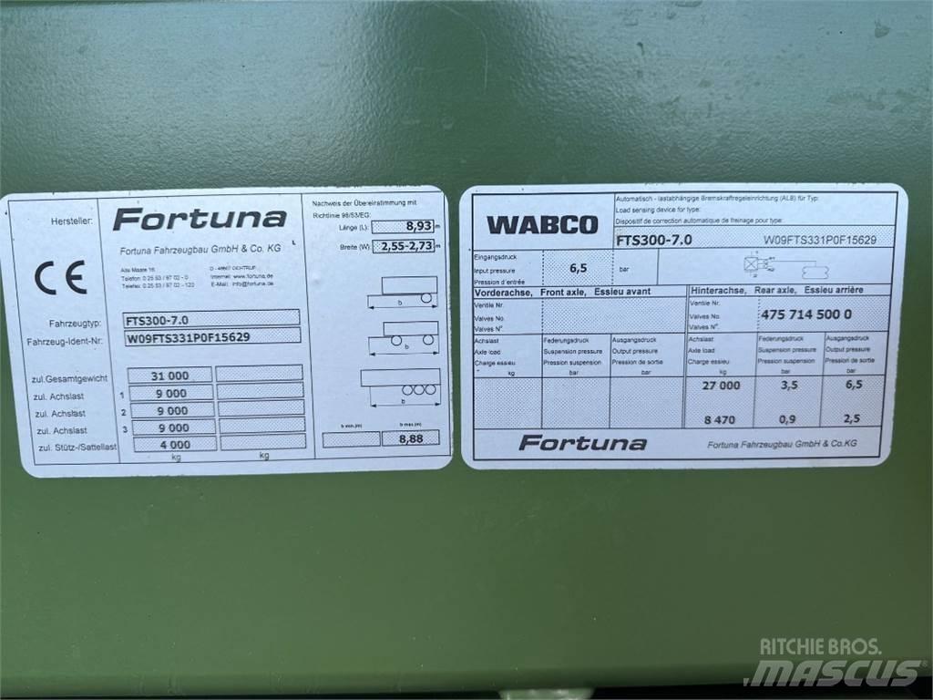 Fortuna FTS 300 Bale trailers