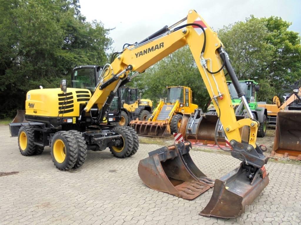 Yanmar B 95 W Wheeled excavators