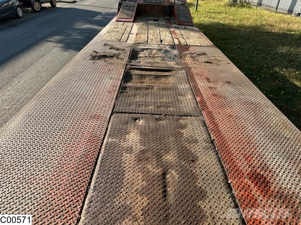 Robuste semie Low loader-semi-trailers