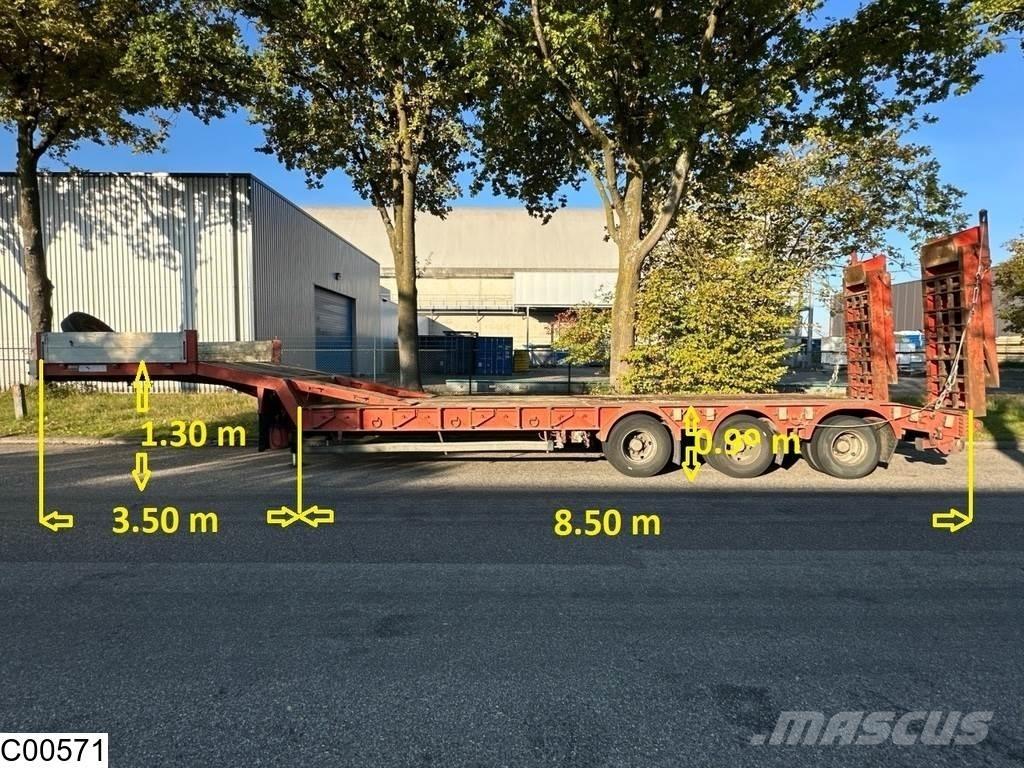 Robuste semie Low loader-semi-trailers