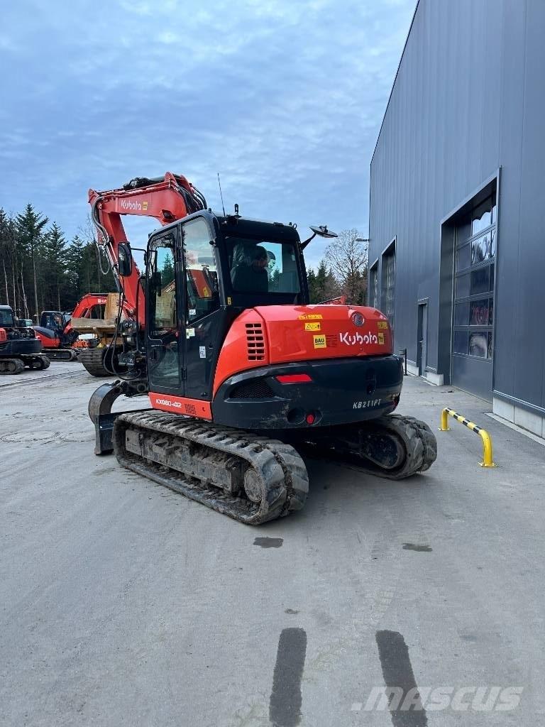 Kubota KX 080-4 Mini excavators < 7t (Mini diggers)