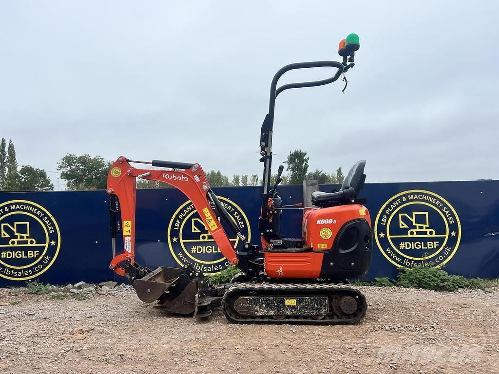 Kubota K008-3 Special excavators