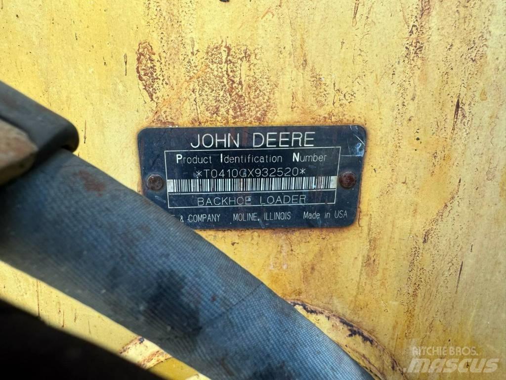 DEERE 410G Backhoe loaders