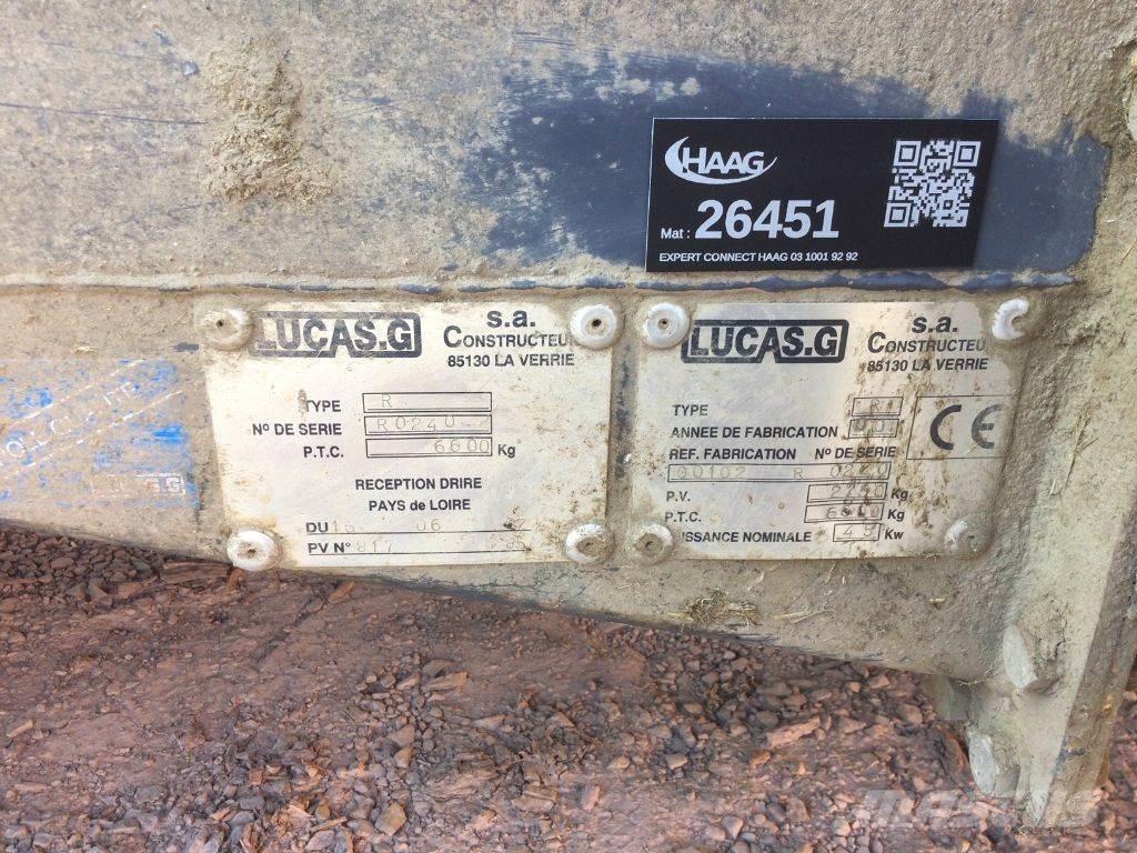 Lucas Polyfeed 8 Bale shredders, cutters and unrollers