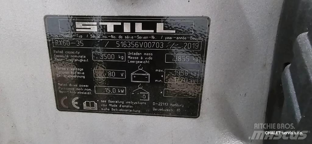Still RX 60-35 Electric forklift trucks