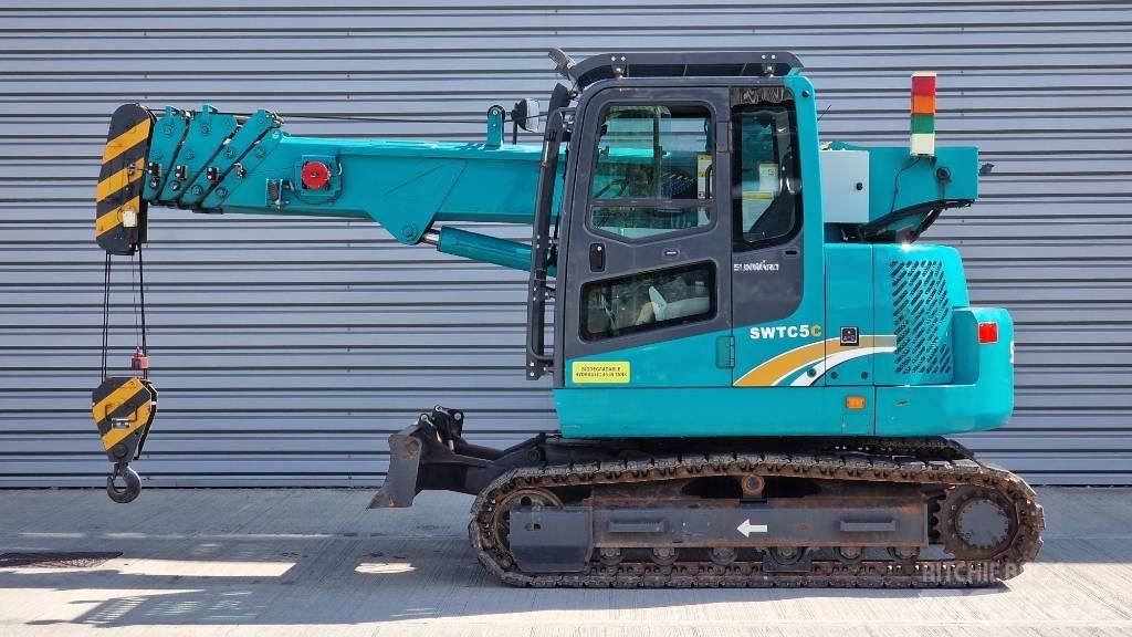 Sunward SWTC5C Tracked cranes