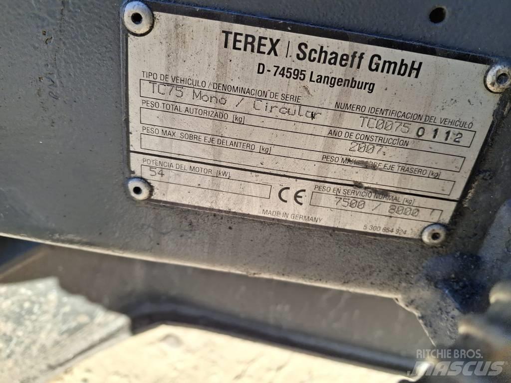 Terex TC 75 Midi excavators  7t - 12t