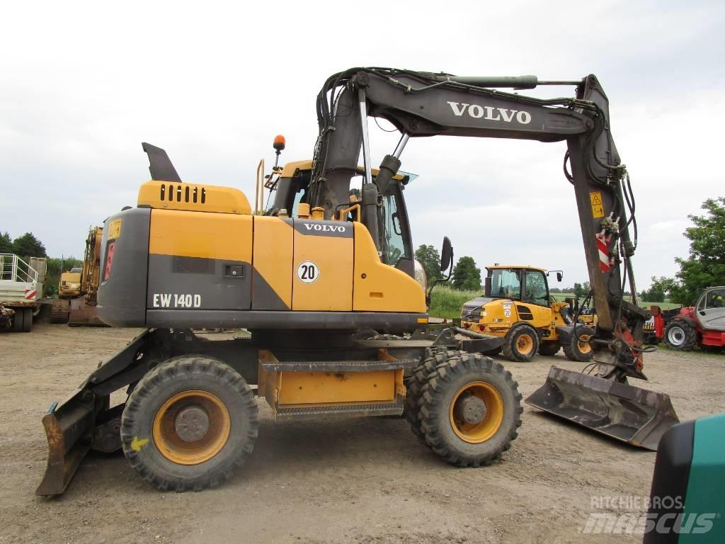 Volvo EW 140 D Wheeled excavators