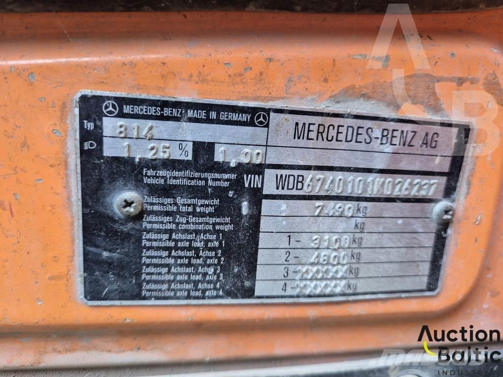 Mercedes-Benz 814 Tipper trucks