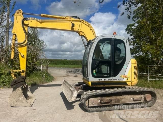 New Holland E 70 SR Midi excavators  7t - 12t