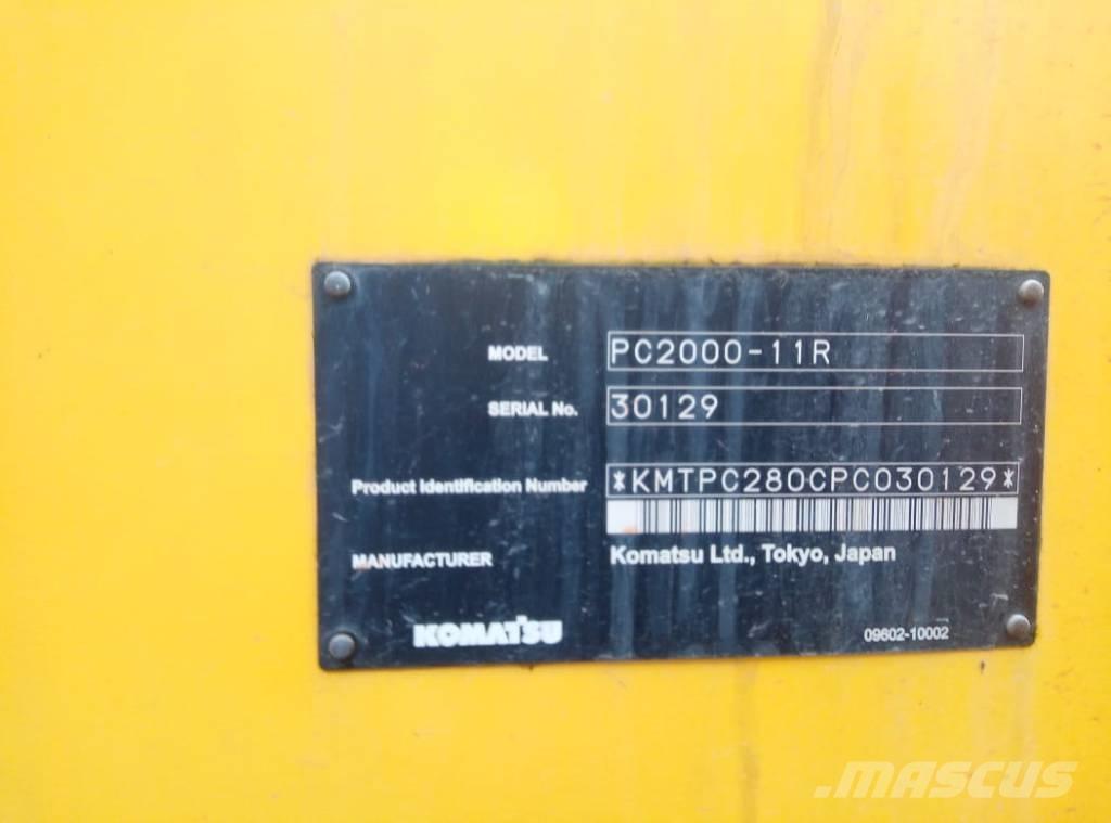 Komatsu PC 2000 Crawler excavators