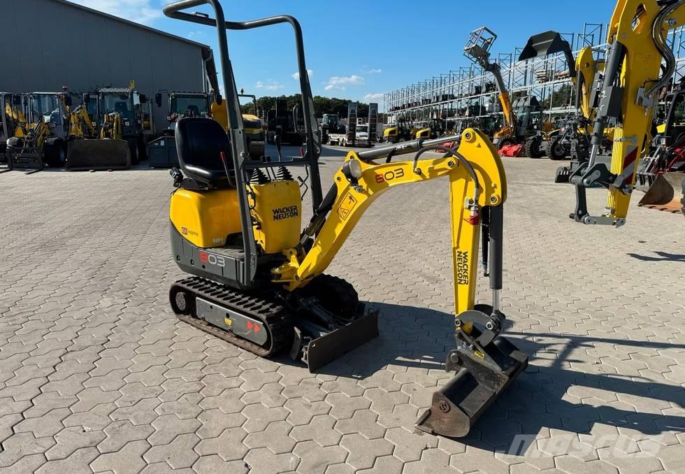 Wacker Neuson 803 Crawler excavators