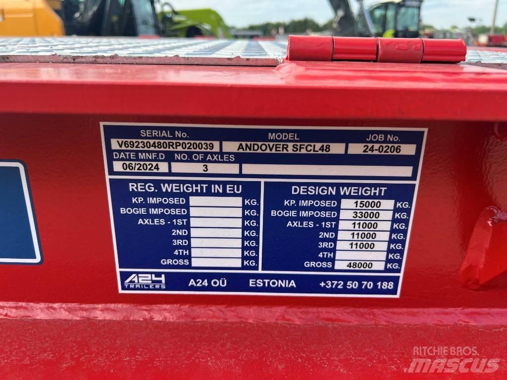 Andover SFCL 48 Low loader-semi-trailers