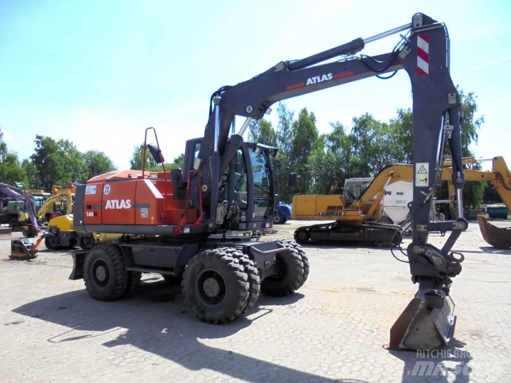 Atlas 160 W Wheeled excavators