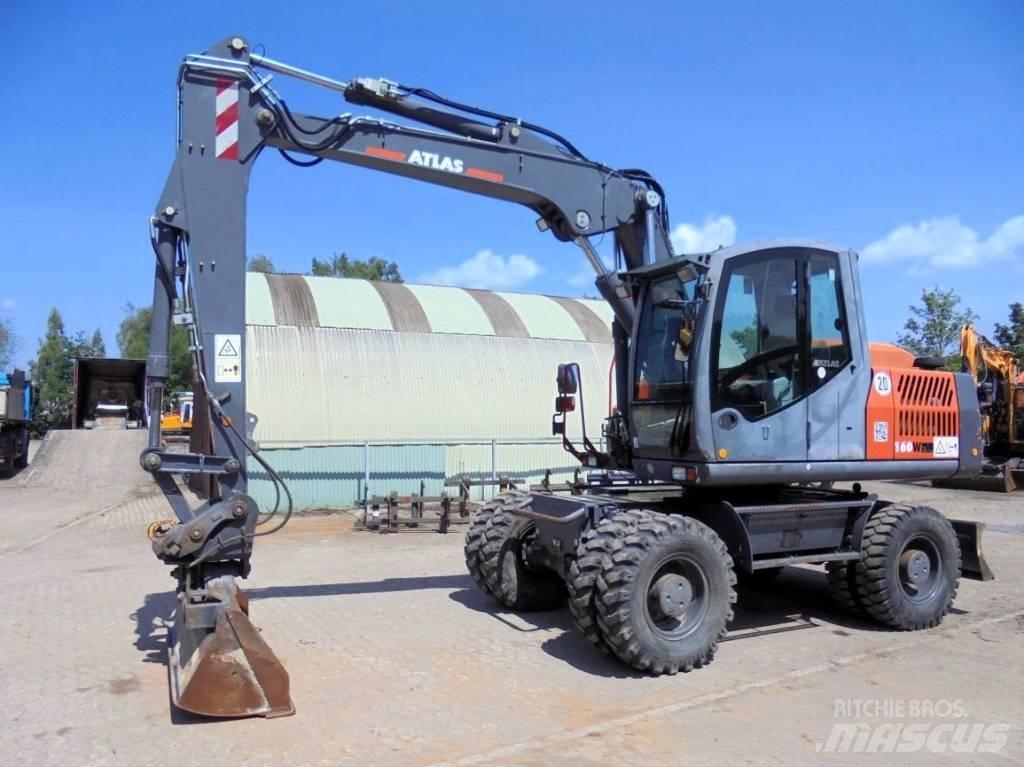 Atlas 160 W Wheeled excavators