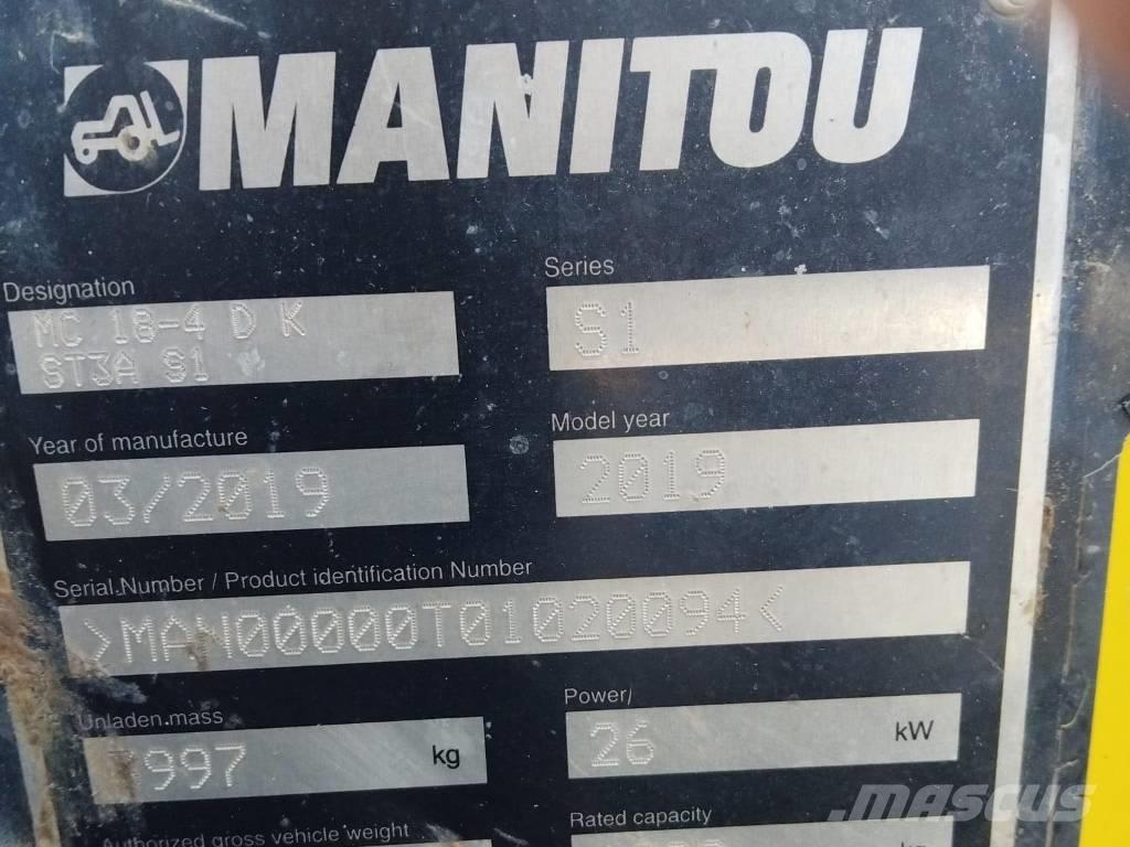 Manitou MC 18 Diesel trucks