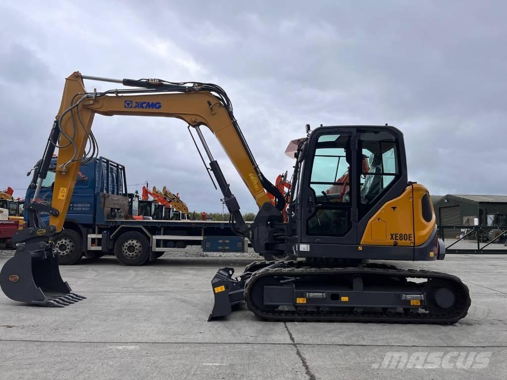 XCMG XE80E Midi excavators  7t - 12t