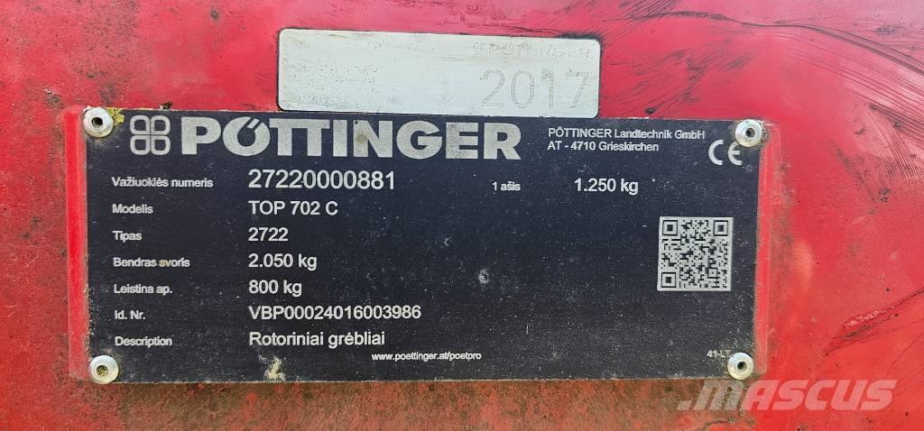 Pöttinger TOP 702C Rakes and tedders