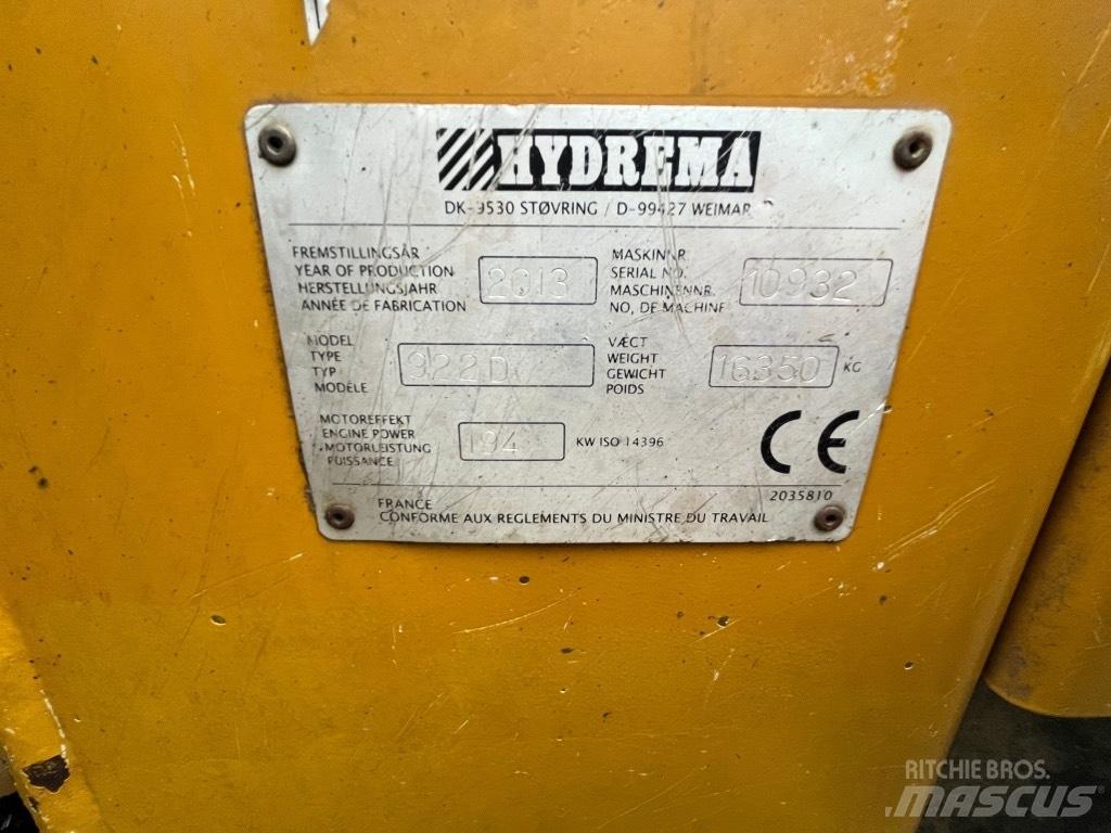 Hydrema 922 D Articulated Dump Trucks (ADTs)
