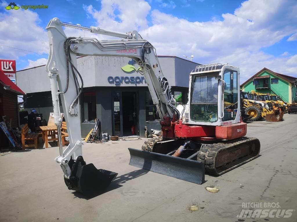 Takeuchi TB180FR Midi excavators  7t - 12t