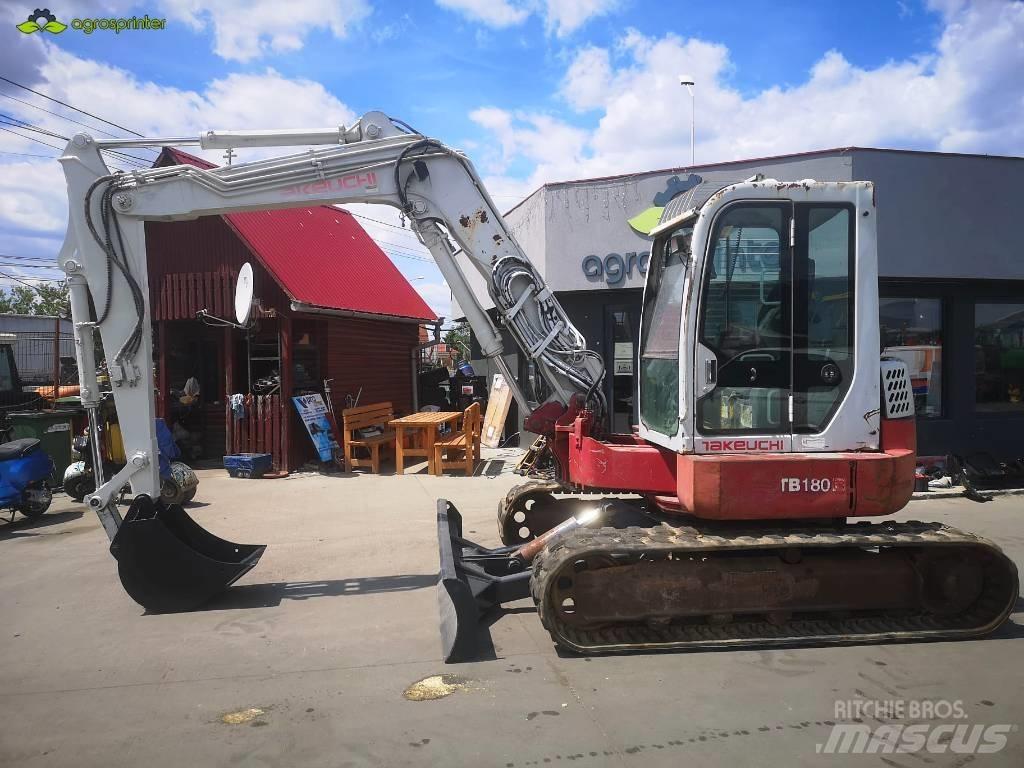Takeuchi TB180FR Midi excavators  7t - 12t
