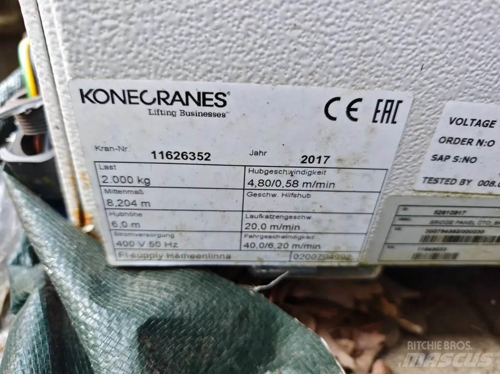 Konecranes 2 Ton Overhead and gantry cranes