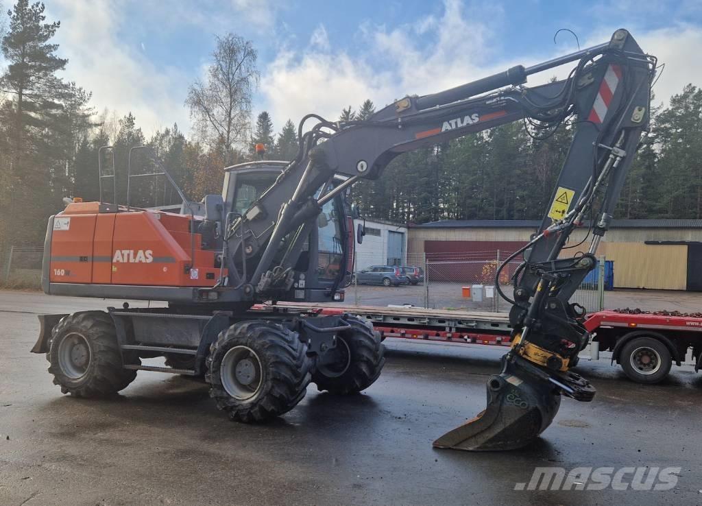 Atlas 160W Wheeled excavators