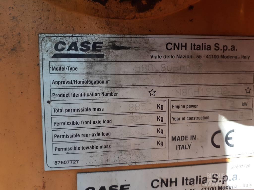 CASE 580 SUPER R Backhoe loaders
