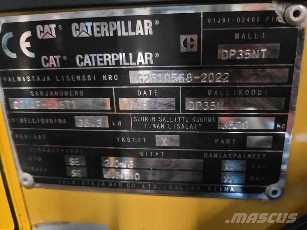CAT DP 35 N Diesel trucks