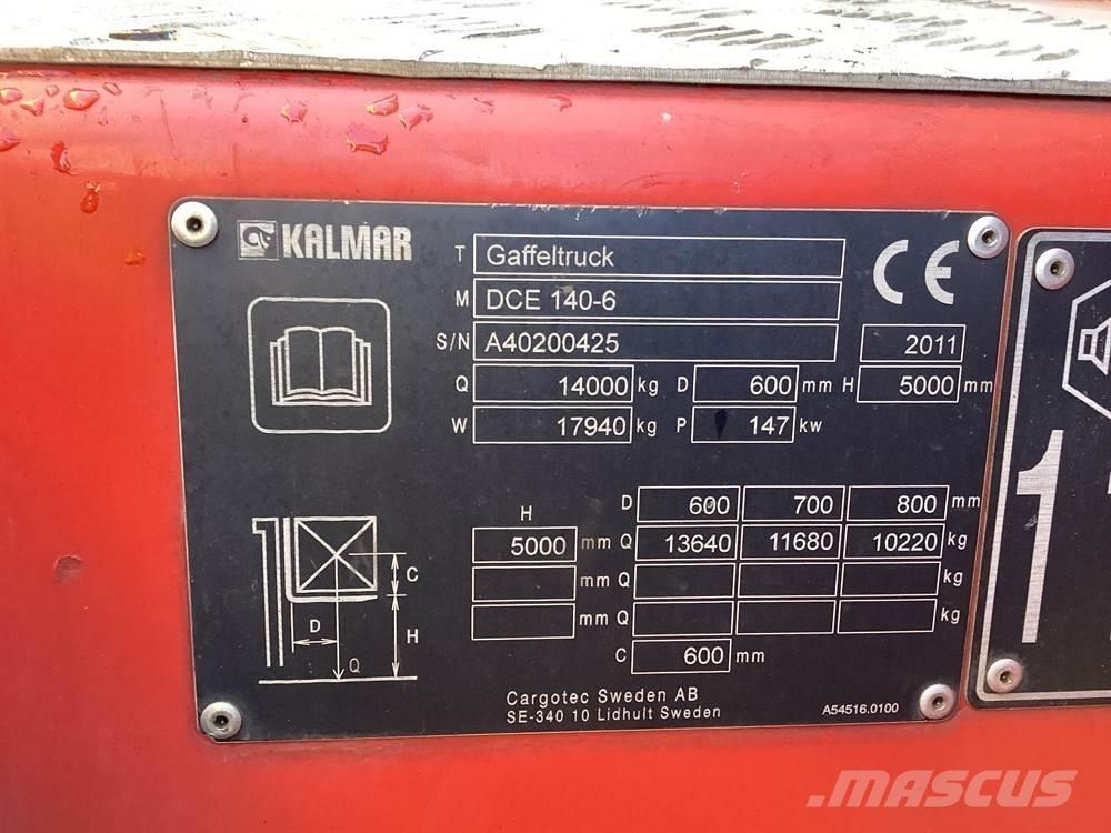 Kalmar DCE140-6 Diesel trucks
