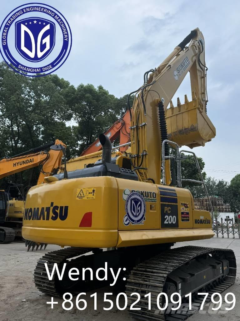 Komatsu PC 200-8 Crawler excavators