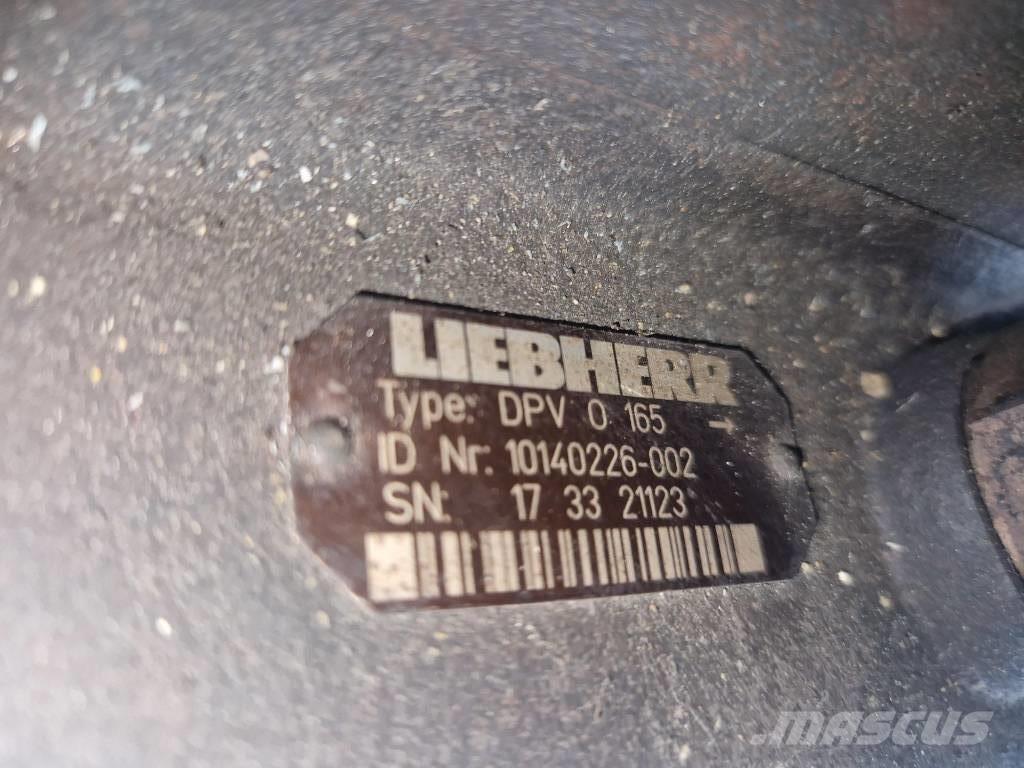 Liebherr DPV 0 165 Hydraulics