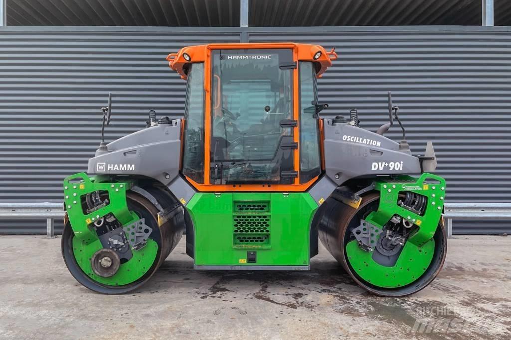 Hamm DV+ 90I VV Twin drum rollers