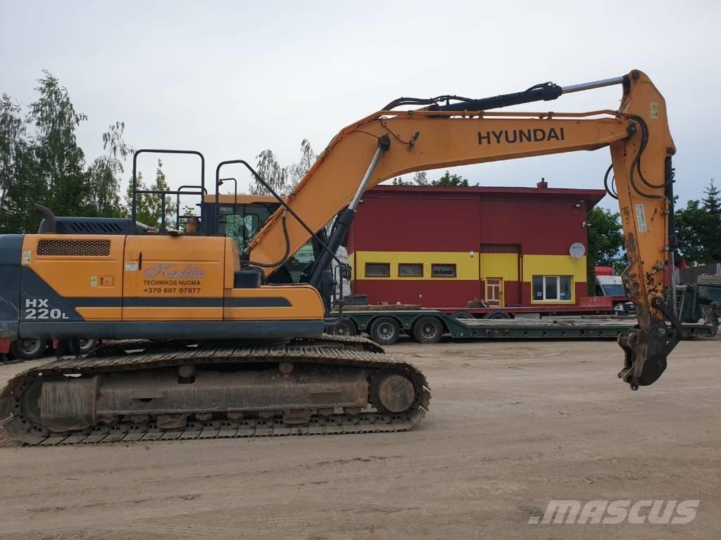 Hyundai HX 220 L Crawler excavators