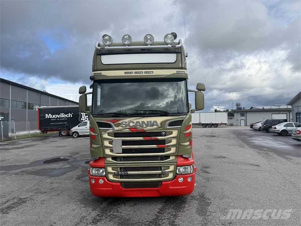 Scania R580 8X2 Box body trucks