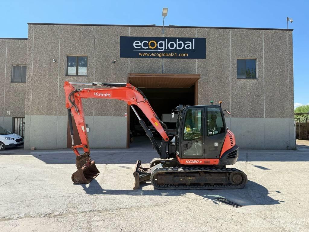 Kubota KX 080-4 Midi excavators  7t - 12t