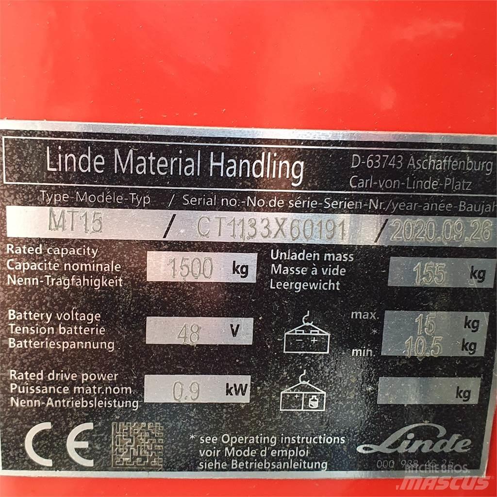 Linde MT15 Low lifter
