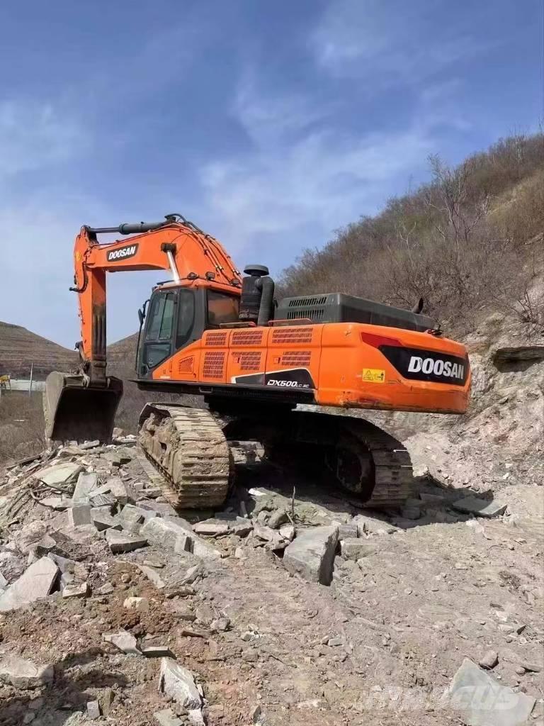 Doosan DX 500 LC Crawler excavators