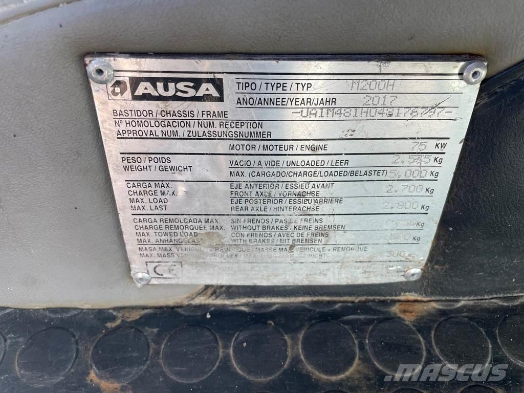Ausa M200H 4X4 Utility machines