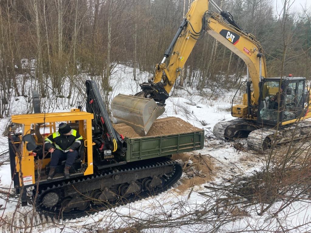 Morooka MST 800 Tracked dumpers