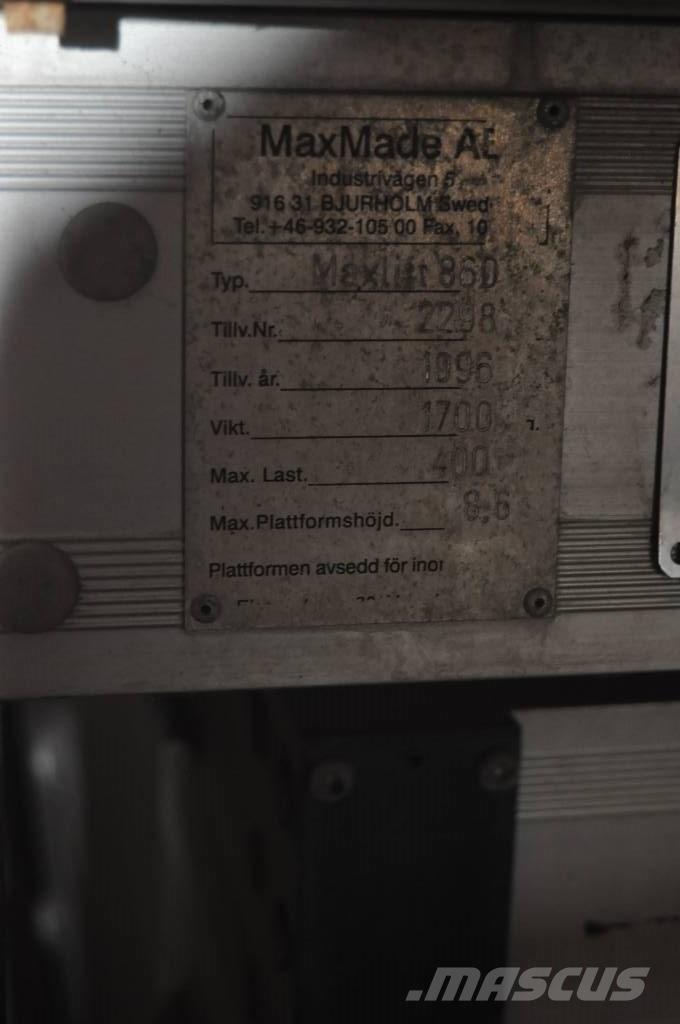  Max Made AB SAXLIFT Material Handling - Others