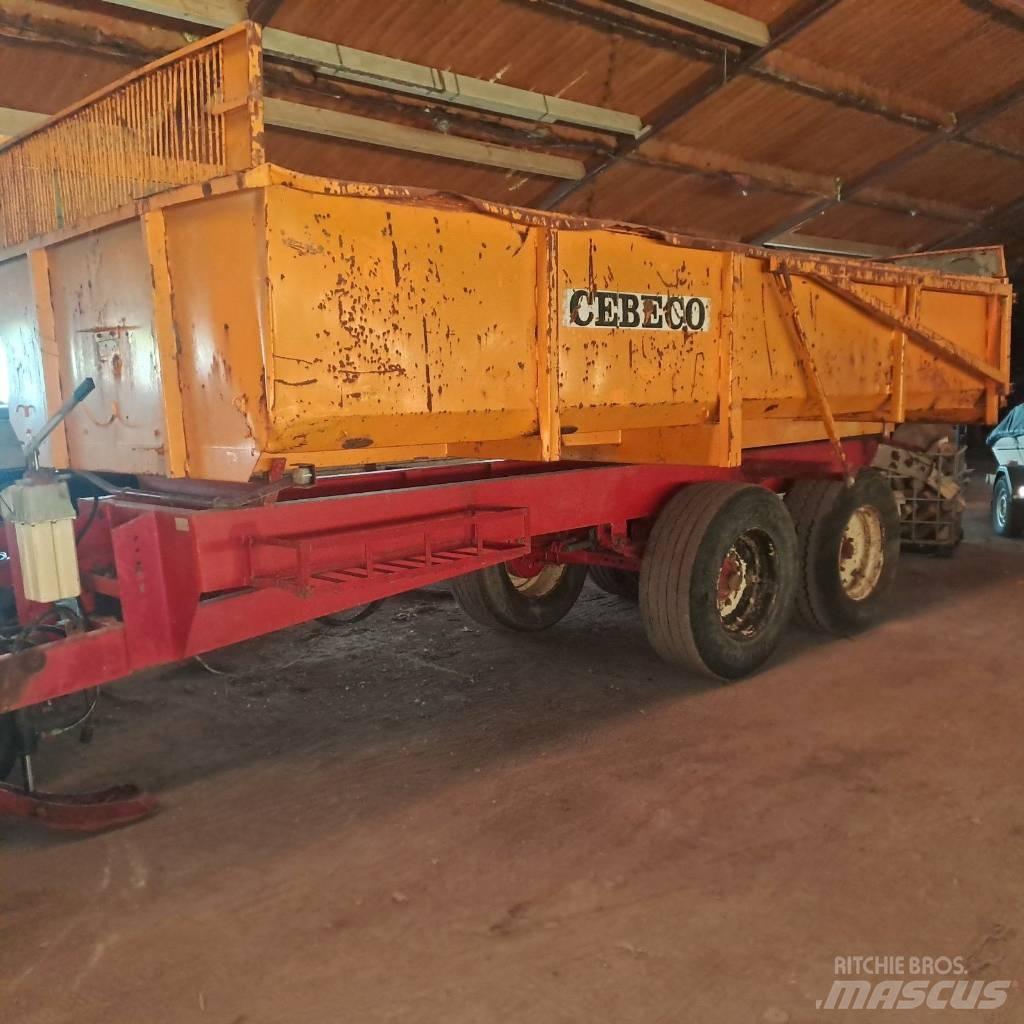 Cebeco Ct 120 Tipper trailers