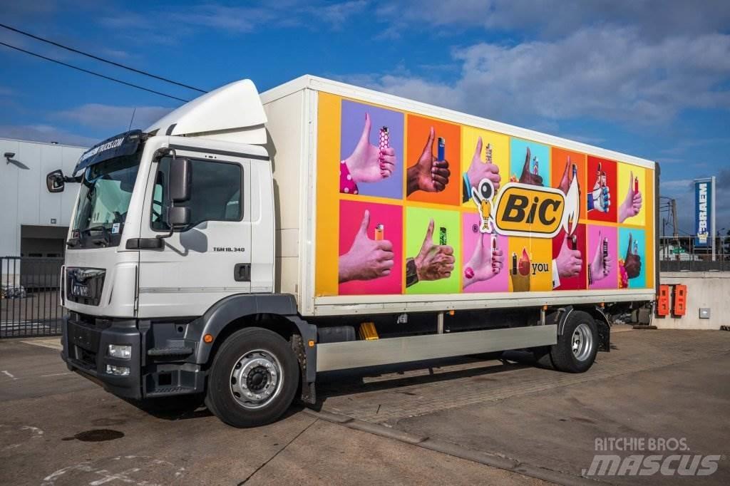 MAN TGM 18.340 BL Box body trucks