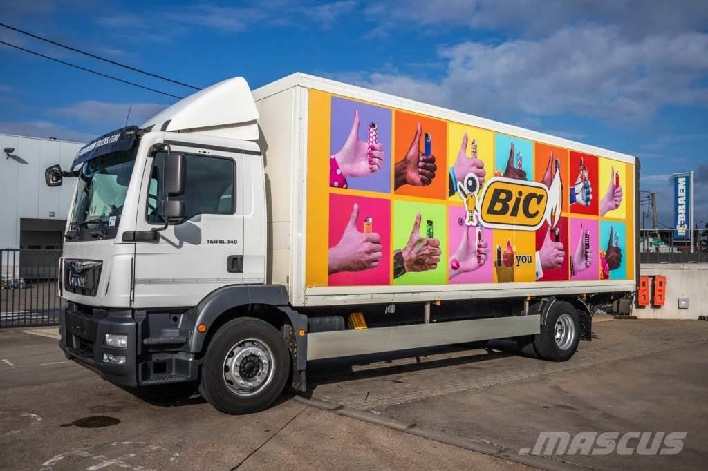 MAN TGM 18.340 BL Box body trucks