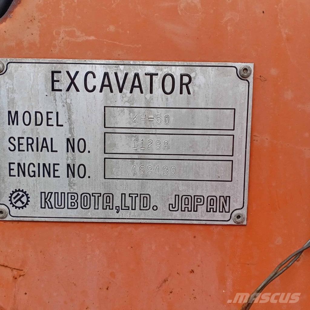 Kubota KH 50 Mini excavators < 7t (Mini diggers)
